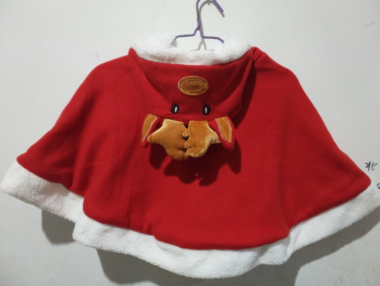 Rudy the Reindeer Hooded Cape - Kids' Christmas Poncho